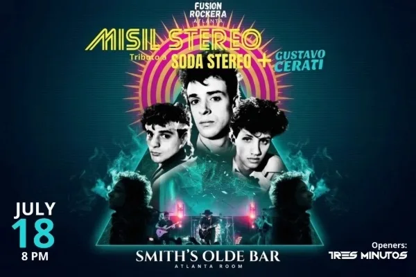 Misil Stereo (Tribute to Soda Stereo + Gustavo Cerati) + Tres Minutos